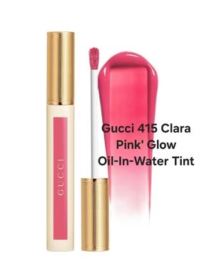 Gucci 415 Clara Pink' Gucci Glow Oil-In-Water Tint. BNIB 💝NEW💝PRICE IS FIRM